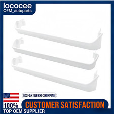 3PCS PACK COMBO DOOR SHELF RACK BAR COMPATIBLE W/ FRIGIDAIRE 240534901 240534701
