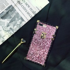 Case For Various Phone Flash Shockproof Cover Back Luxury Fashion Hot Women Girl