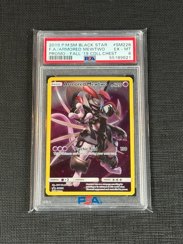 Armored Mewtwo graded PSA 6 for sale on eBay