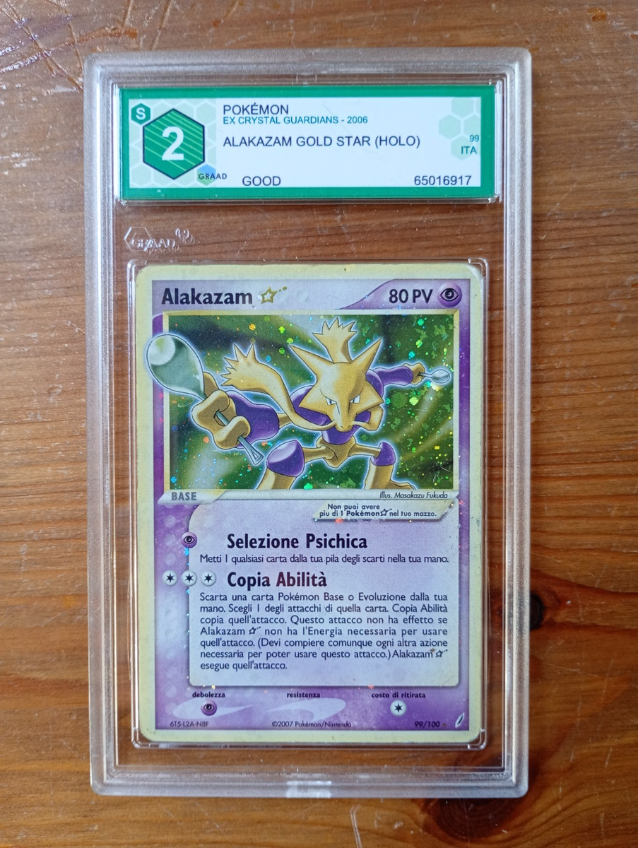 Buy Alakazam Star 99/100 Crystal Guardians Holo online | eBay