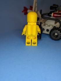 Lego Vintage Space:  Space Dozer Set 6847 Yellow Spaceman From 1985