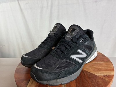 New Balance Men's 990v5 Made In USA 'Black' Athletic Sneakers