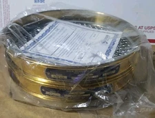 Gilson No.4 (.187" - 4.75mm & 3/8" - 9.5mm) Calibrated Sieve - Lot of 2