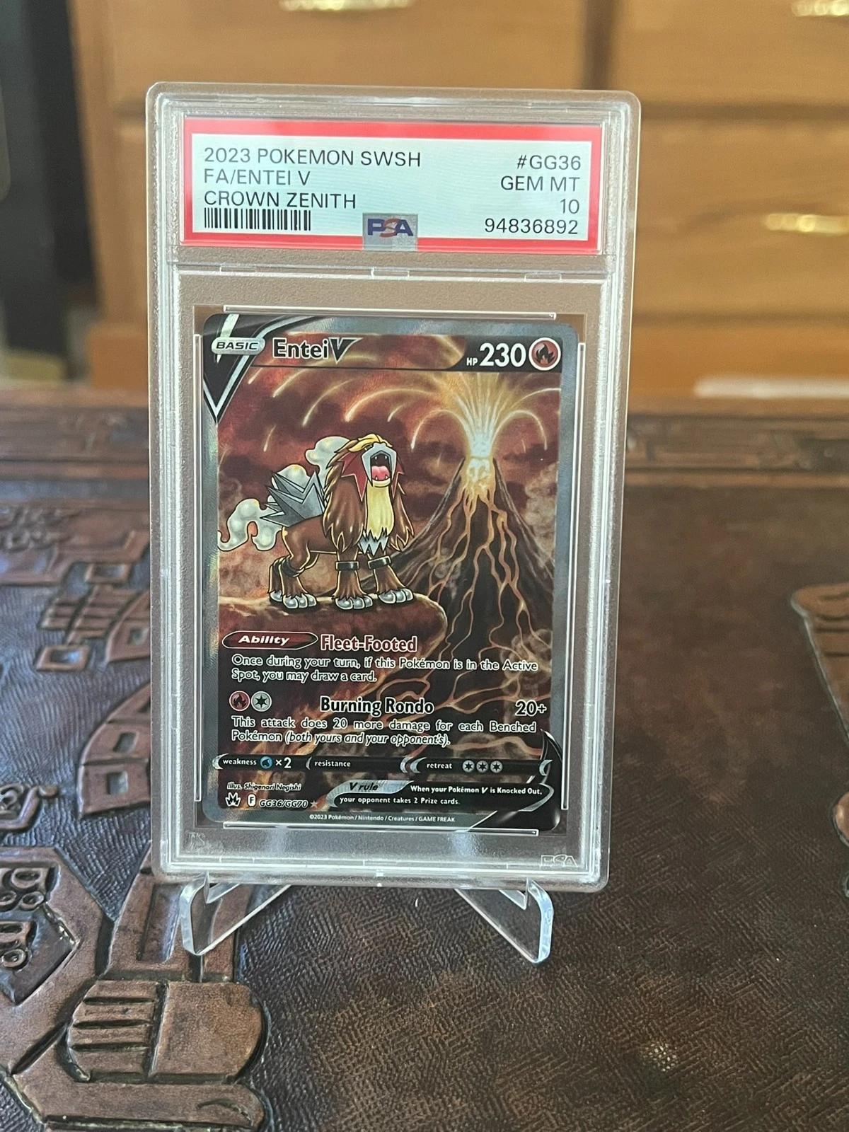 PSA 証明番号の確認方法: - PSA Japan 118810749