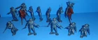 MARX  60 mm FORT APACHE 7th CAVALRY SOLDIERS / COLOR MATCH