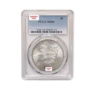 1878-1904 Morgan Dollar PCGS Graded MS65 Random Date