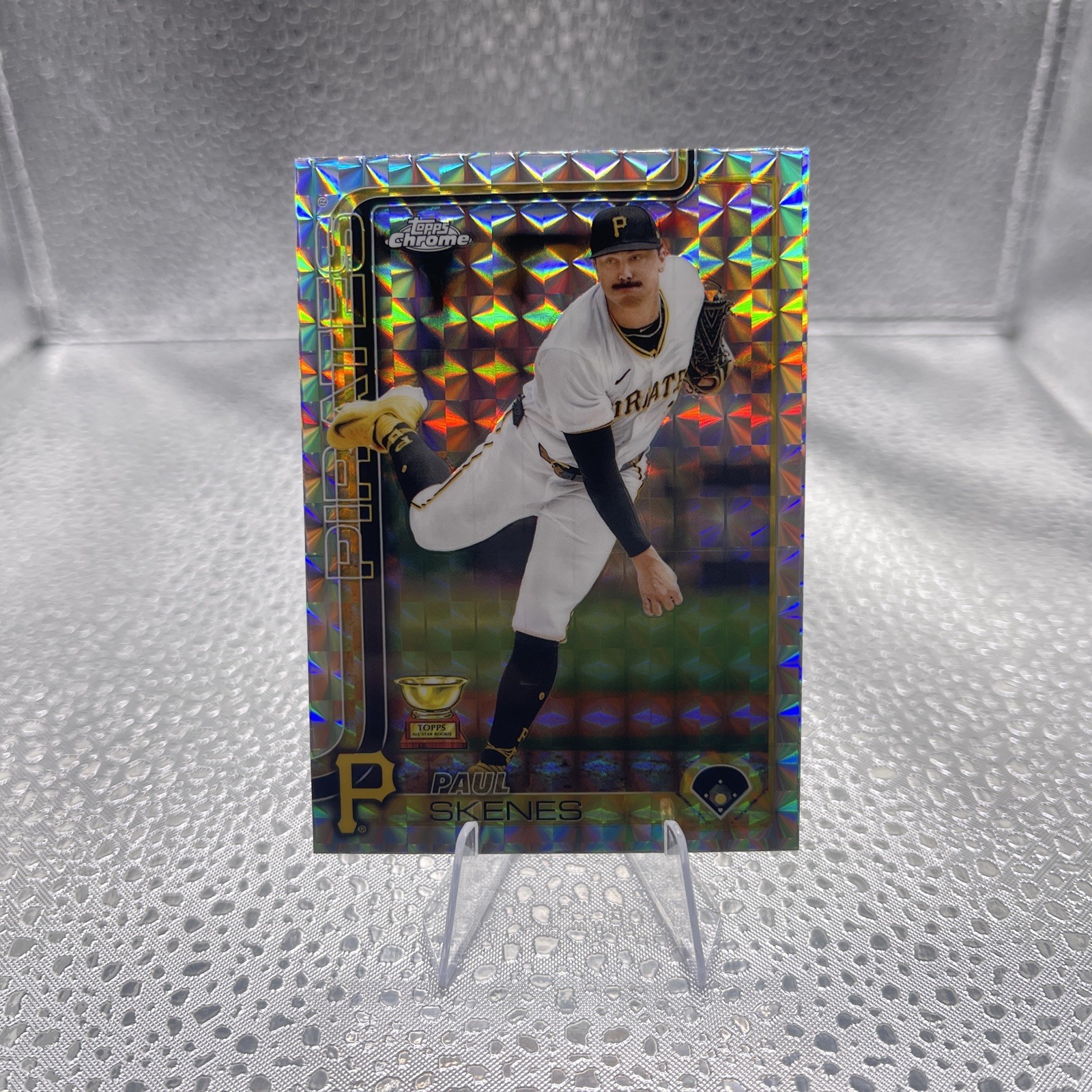 2025 Topps Chrome - Paul Skenes #300 Geometric Refractor