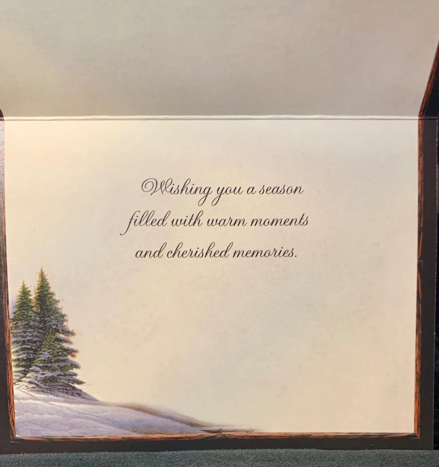 Set of 2! Christmas Cards! Gorgeous LANG Heading Home - Image 2 of 4