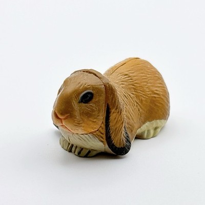 Kaiyodo Choco Egg Pet Animal Collection Lop-eared rabbit Mini Figure Japan #1
