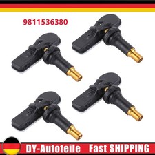 4x Sensor de presión de neumáticos Citroën Berlingo C4 C5 Peugeot 207 208 308 508 Partner