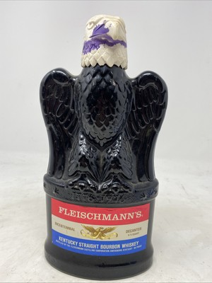 Fleischmann's Bicentennial Eagle Decanter 1976 Kentucky Bourbon Whiskey-EMPTY