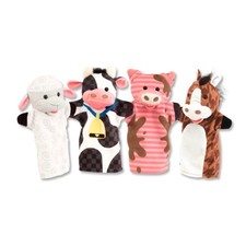 Hand Puppets - Farm Friends - Melissa Doug