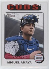 2024 Topps Heritage White Border Miguel Amaya #294 0ms9