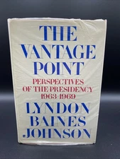 The Vantage Point LBJ Hardcover 1963–69 Lyndon Johnson JFK Vietnam VERY GOOD