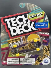 New Tech Deck THROWBACK Series FINESSE walmart exclusive purple RARE