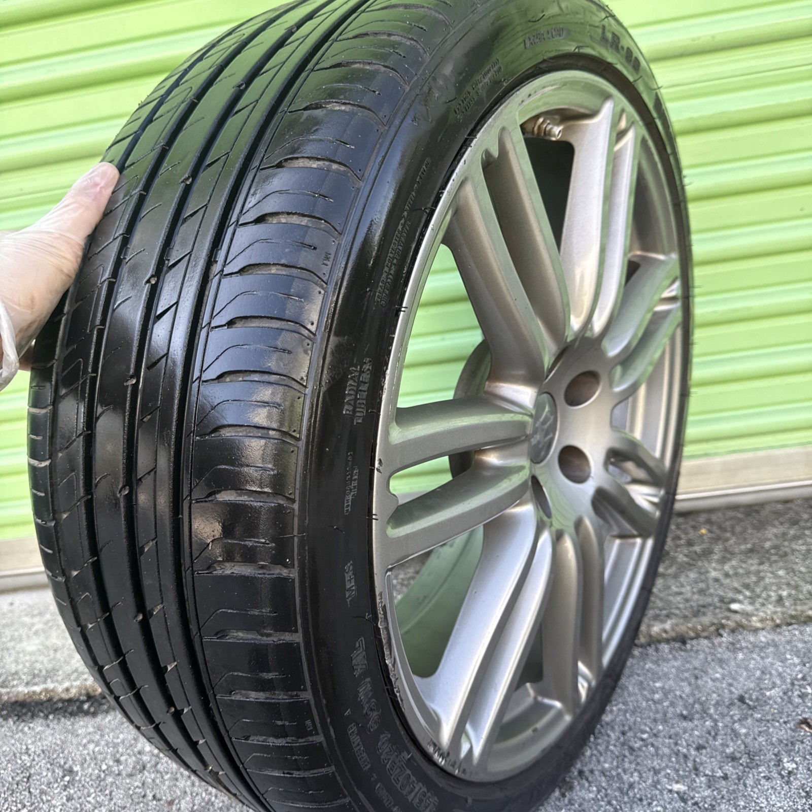 14-24 MASERATI GHIBLI - FACTORY 20" INCH REAR ALLOY WHEEL RIM 10.5Jx20H2 OEM 203