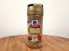 McCormick Finishing Sugar - English Toffee - 3.7 OZ - LE 2025 - BB 10/2026