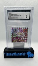 1997 Starmie Pokémon Amada Hyper Sticker Collection Part 2 Prism CGC 8