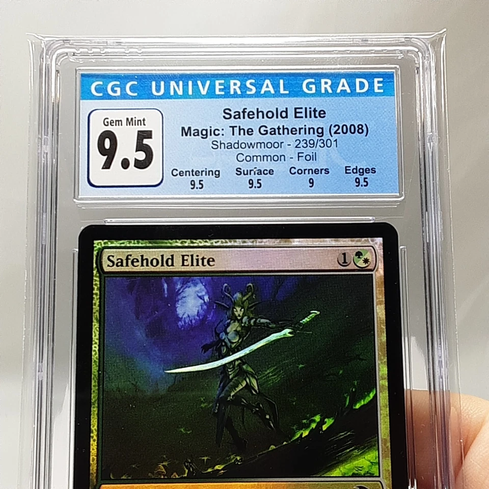 MTG - Shadowmoor - Safehold Elite - Foil - Graded - CGC 9.5 - Image 2 of 4