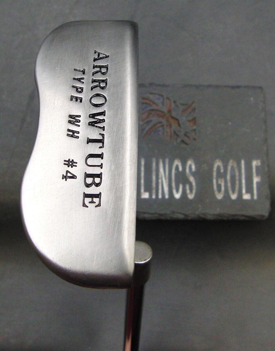 Japanese Arrowtube Type WH #4 Putter 89cm Playing Length Steel Shaft Pride Grip Japanese Arrowtube Type WH #4 Putter 89cm Playing Length Steel Shaft Pride Grip