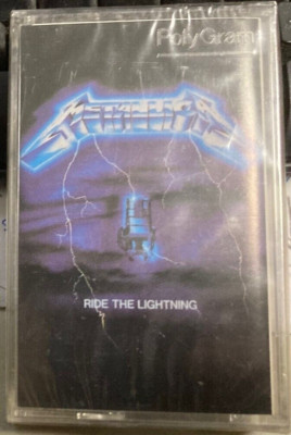Metallica - Ride The Lightning - Innenkassetten mc ''Kill Em All'' - SEALED