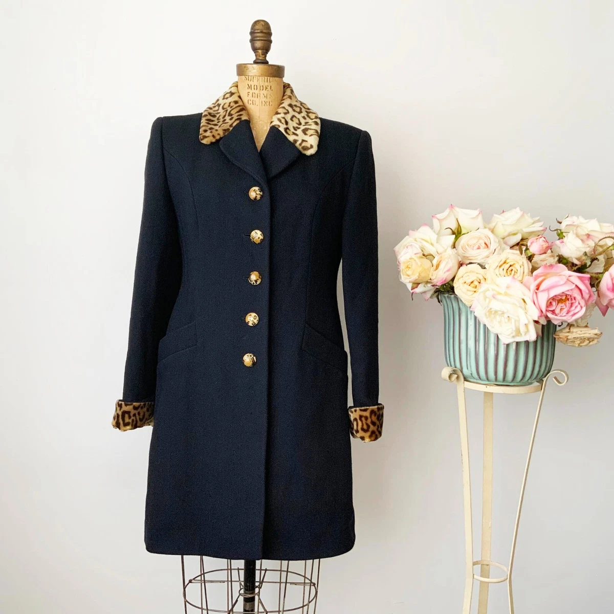 Navy blue winter coat cheap