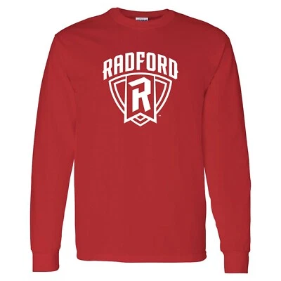 Radford Highlanders Arch Logo Long Sleeve Shirt - Red - Image 1 of 4