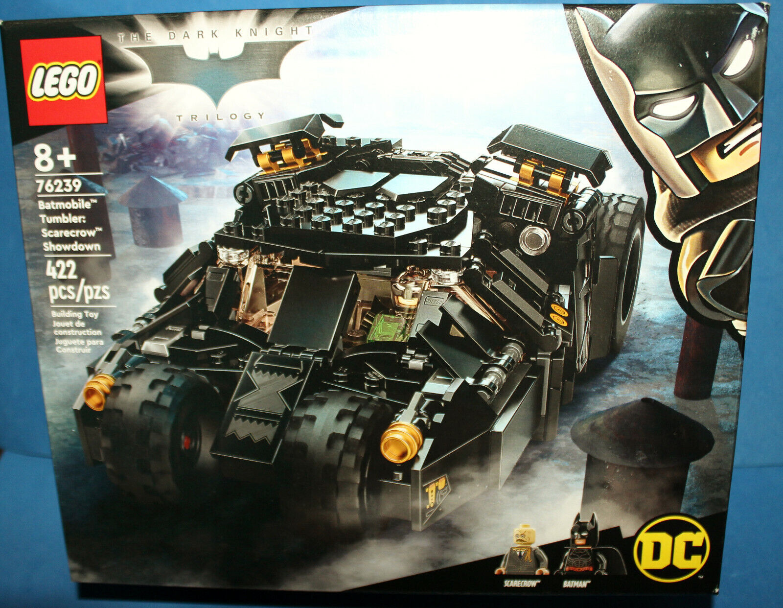  LEGO DC Batman Batmobile Tumbler: Scarecrow Showdown 76239 (422  Pieces) : Toys & Games