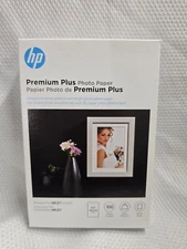 HP Premium Plus 4x6" Photo Paper Glossy Inkjet 200 Sheets CR668A  Sealed