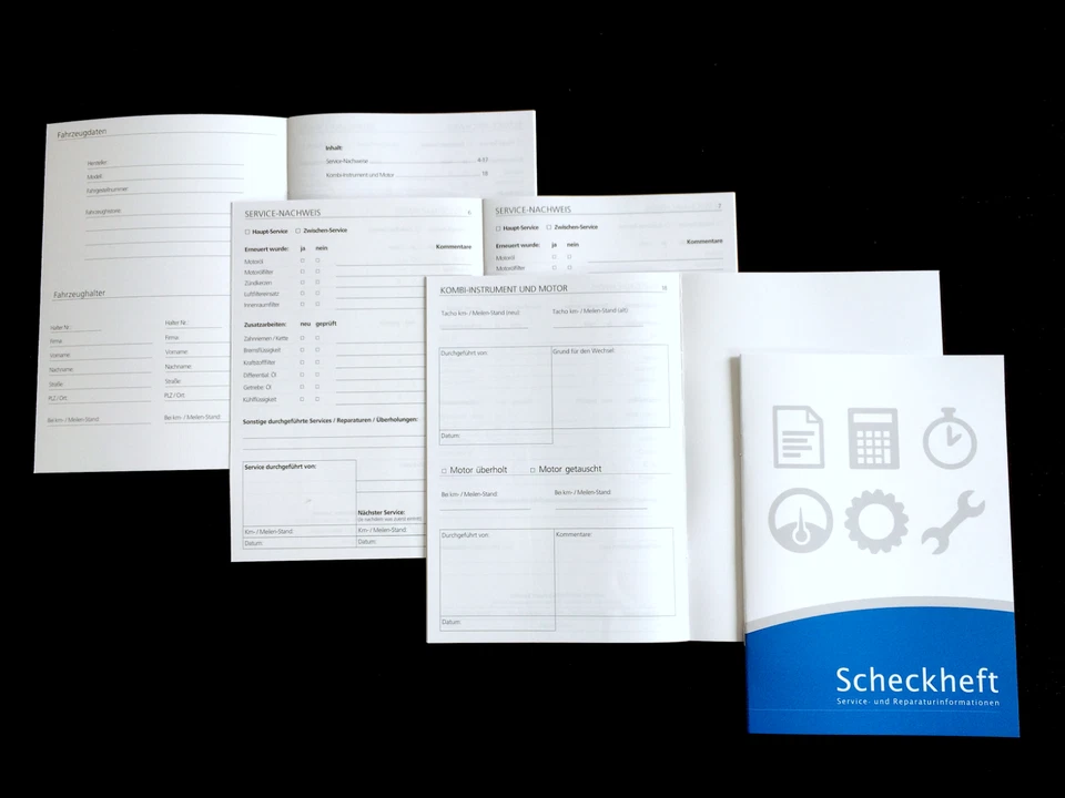 Universal Scheckheft ✓ für VW geeignet - Serviceheft & Wartungsheft - Bild 2 von 3