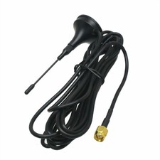 Antenna 900/1800 MHz 3dbi GSM GPRS SMA male straight Magnetic 3M RG174 cable