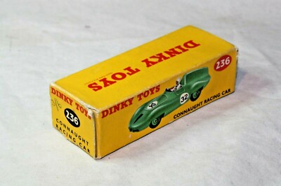 Dinky Toys 236 コンノート　レーシングカー Dinky #236 Connaught Racing Car, Very Good Condition in Good
