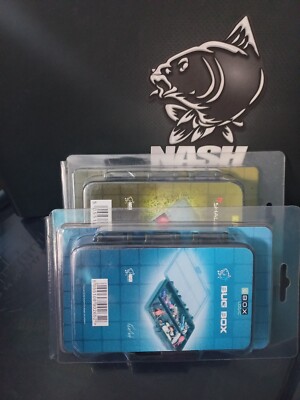 Nash Tackle Box Logic Bug & Shallow Boxes new.