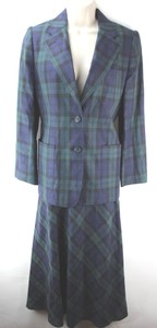 ralph lauren women's plaid suit