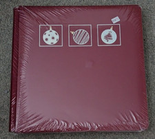 NEW Creative Memories 12x12 Ruby Original Size Album Christmas Ornaments  Pages