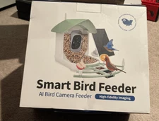 Smart Bird Feeder with Camera, AI Identify Bird Breed, Auto Capture Bird Watchin