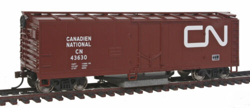 NEUF HO Walthers Trainline #931-1481 40' wagon couvert nettoyage de voie CN #43630 - Photo 1/5