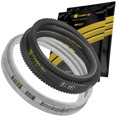 #ad Caltric 48quot; X Deck Belts for John Deere X304 X310 X320 X324 X340 X360 48X Deck $40.99