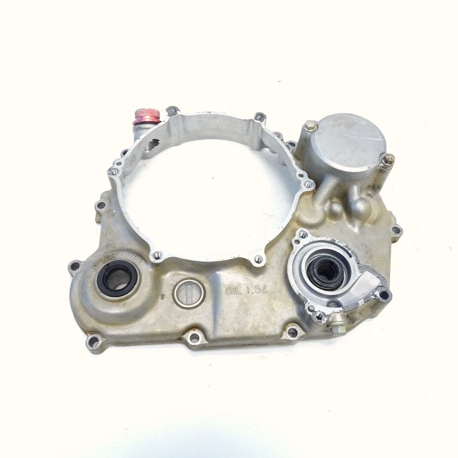 94-96 Kawasaki KLX250R KLX250 KLX 250 Inner Clutch Cover Water Pump Case [CM]