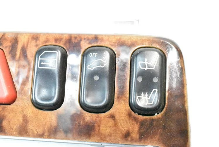 Panel de control del tablero de instrumentos de consola central 98-02 Mercedes W208 CLK320 CLK430 FABRICANTE DE EQUIPOS ORIGINALES Foto 4 de 4