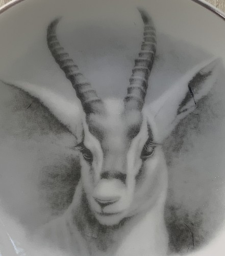 Vintage Mountain Goat Miniature Plate - Picture 2 of 6