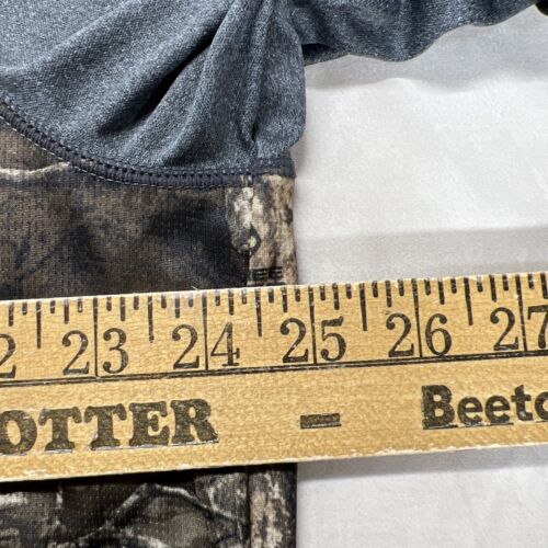 Habit Realtree Timber1/4 Zip Performance Layer Long Sleeve Shirt Men’s Size XL - Picture 5 of 9