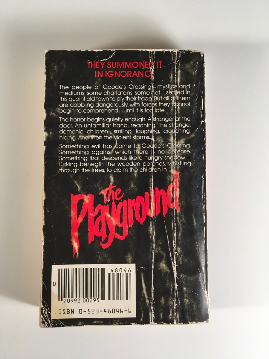 THE PLAYGROUND First Printing Tor 1982 Vintage Paperback Horror