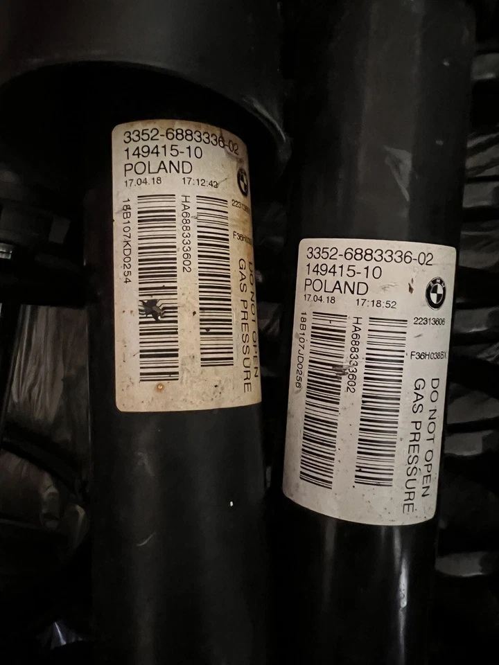 2018-20 Bmw 440i Xdrive Grancoupe OEM Suspension - Image 2 of 4