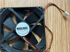 NEW; Mad Dog Multimedia PC Slot Cooler Max 35CFM-26dBA Techie Toyz MD-PC-SF