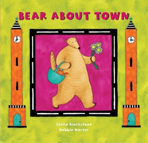 Stella Blackstone Bear About Town (Libro di cartone)