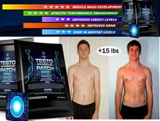 Mass TEST STACK Muscle building Supplement Testosterone Booster 1.5 month supply