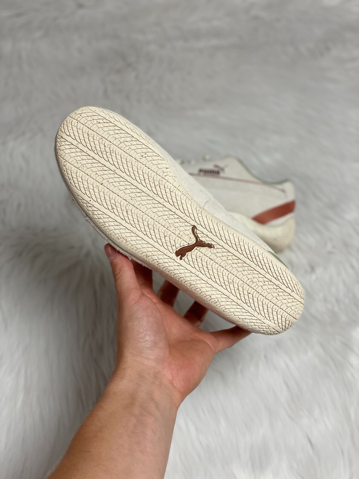 Puma Speedcat Metallic Remix Womens Casual Shoes White 30695502 NEW Sz 9 eBay