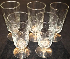 Rock Sharpe Cherie Set Of Five Iced Tea Glasses