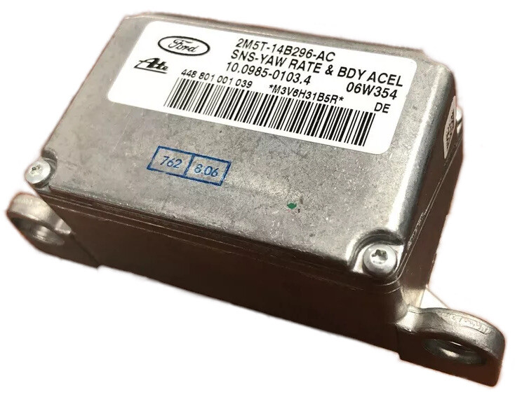 2007 Aston Martin Vantage V8 OEM YAW Rate Acceleration ESP Sensor 2M5T-14B296-AC